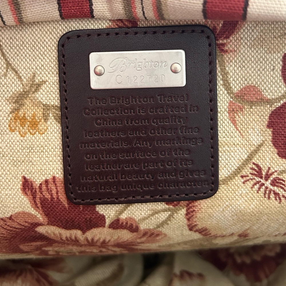 Brighton Travel Collection - Messenger Laptop Travel Bag Vintage - Picture 3 of 8
